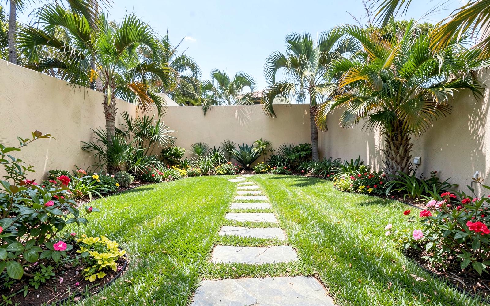Jardin après transformation par Sira Flora