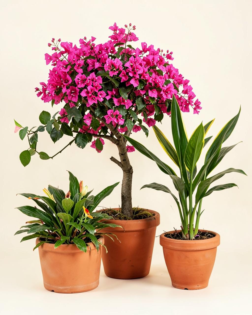 Bougainvilliers sculptés